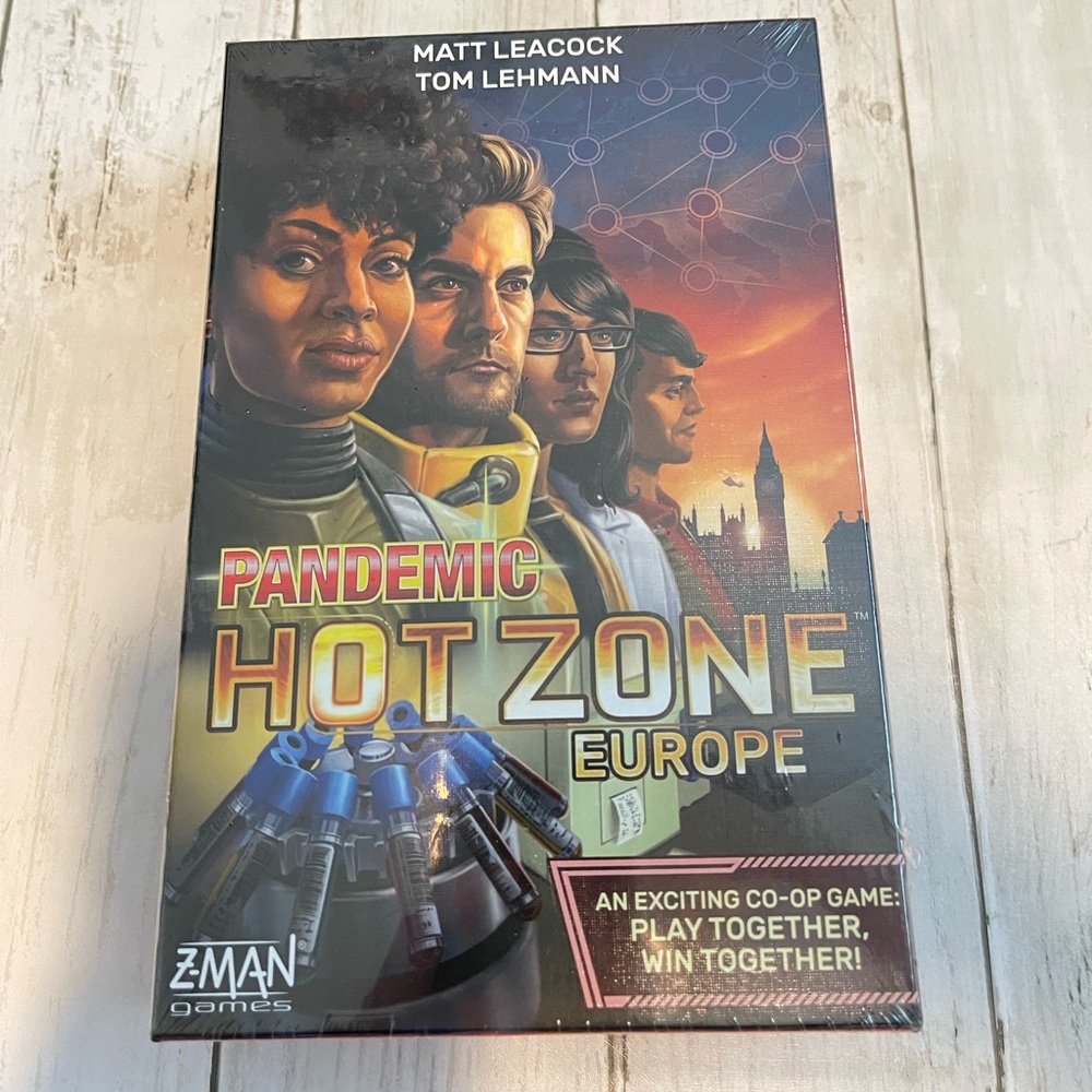 Pandemic: Hot Zone - Europe | Strategy Board Game